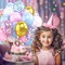 50pcs 12inch Pink Blue White Gold Balloons, Pink and Blue Confetti Balloons for Wedding Birthday Festival Party Decoration